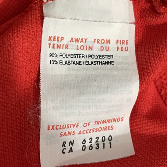 Puma Cobra Golf Red Jacket XL Quarter-Zip Long Sleeve Cell Storm Tech Sporty - Picture 10 of 16